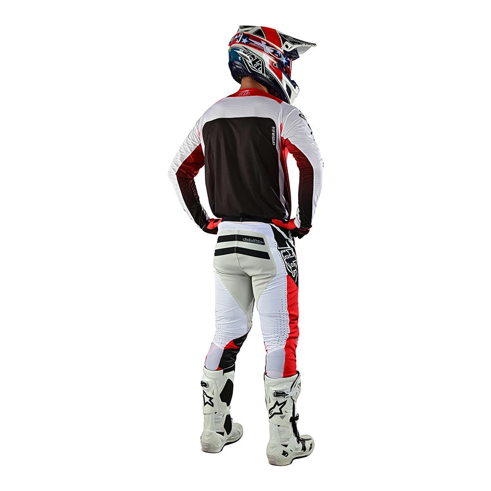 Troy Lee Designs SE Pro Air Jersey Lanes Red / Black - Image 4