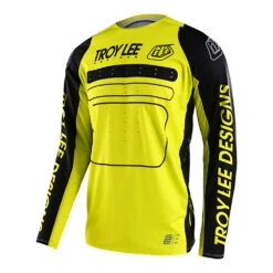 Troy Lee Designs SE Pro Jersey Drop In Black / Glo Yellow