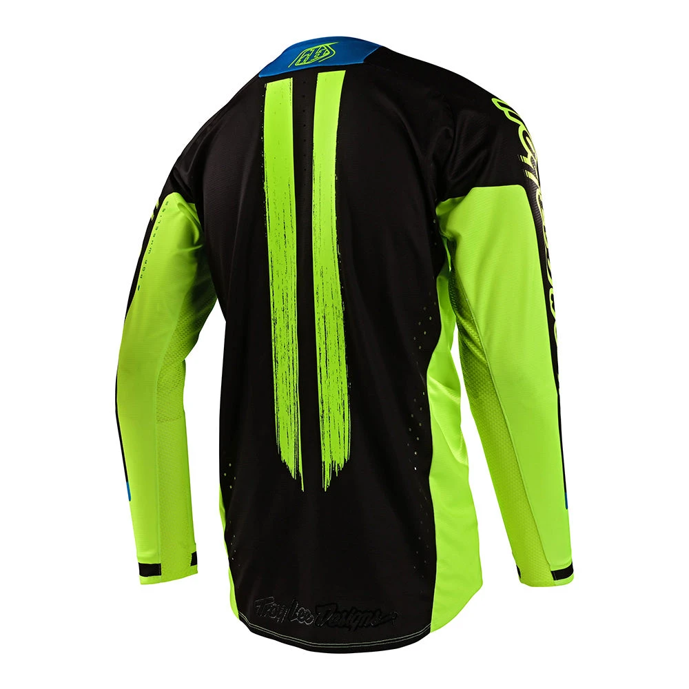 Troy Lee Designs SE Pro Jersey Marker Black / Yellow - Image 3