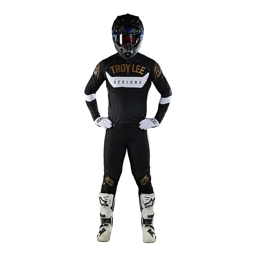 Troy Lee Designs SE Ultra Jersey Arc Black / Gold - Image 2