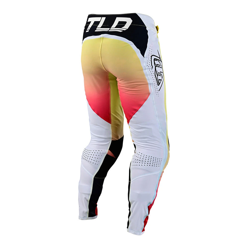 Troy Lee Designs SE Ultra Pant Arc Acid Yellow / Red - Image 3