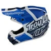 Troy Lee Designs Youth SE4 Polyacrylite Helmet W/MIPS Quattro Blue