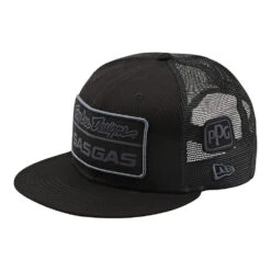 Troy Lee Designs Snapback Hat TLD GasGas Team Black