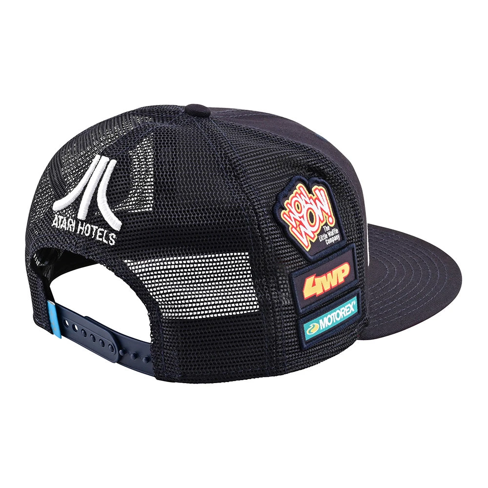 Troy Lee Designs Snapback Hat TLD GasGas Team Navy - Image 2