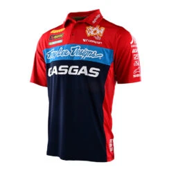Troy Lee Designs Pit Shirt TLD GasGas Team Red / Navy