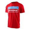Troy Lee Designs Short Sleeve Tee TLD GasGas Team Stock Red