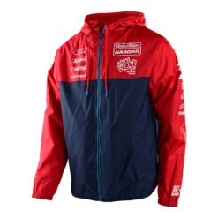 Troy Lee Designs Water Resistant Windbreaker TLD GasGas Team Red / Navy