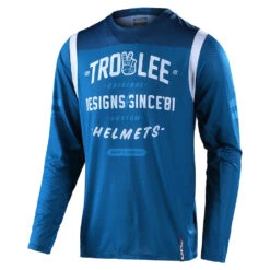 Troy Lee Designs GP Air Jersey Roll Out Slate Blue