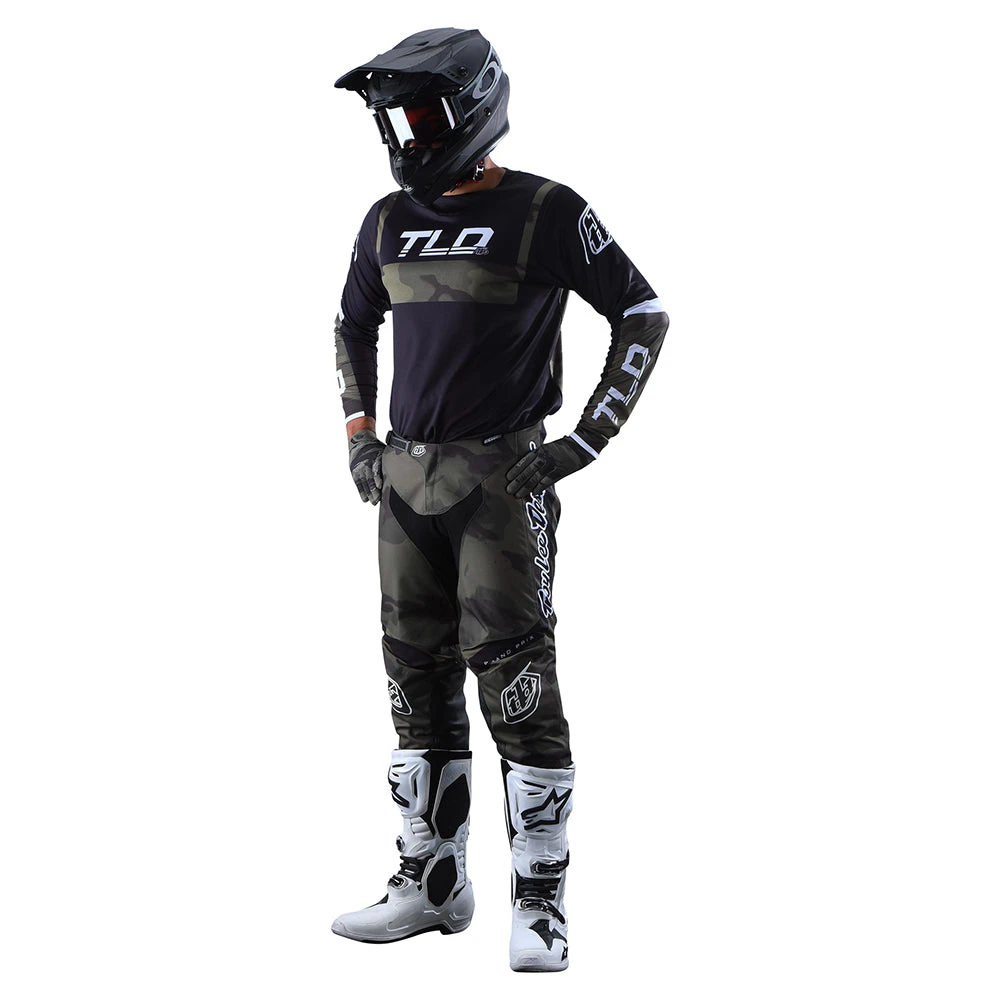 Troy Lee Designs GP Jersey Brazen Camo Army Green - Image 5