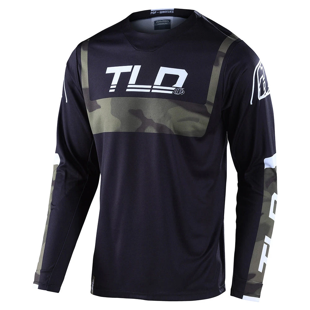 Troy Lee Designs GP Jersey Brazen Camo Army Green