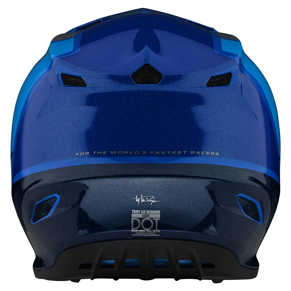 Troy Lee Designs GP Helmet Nova Blue - Image 3
