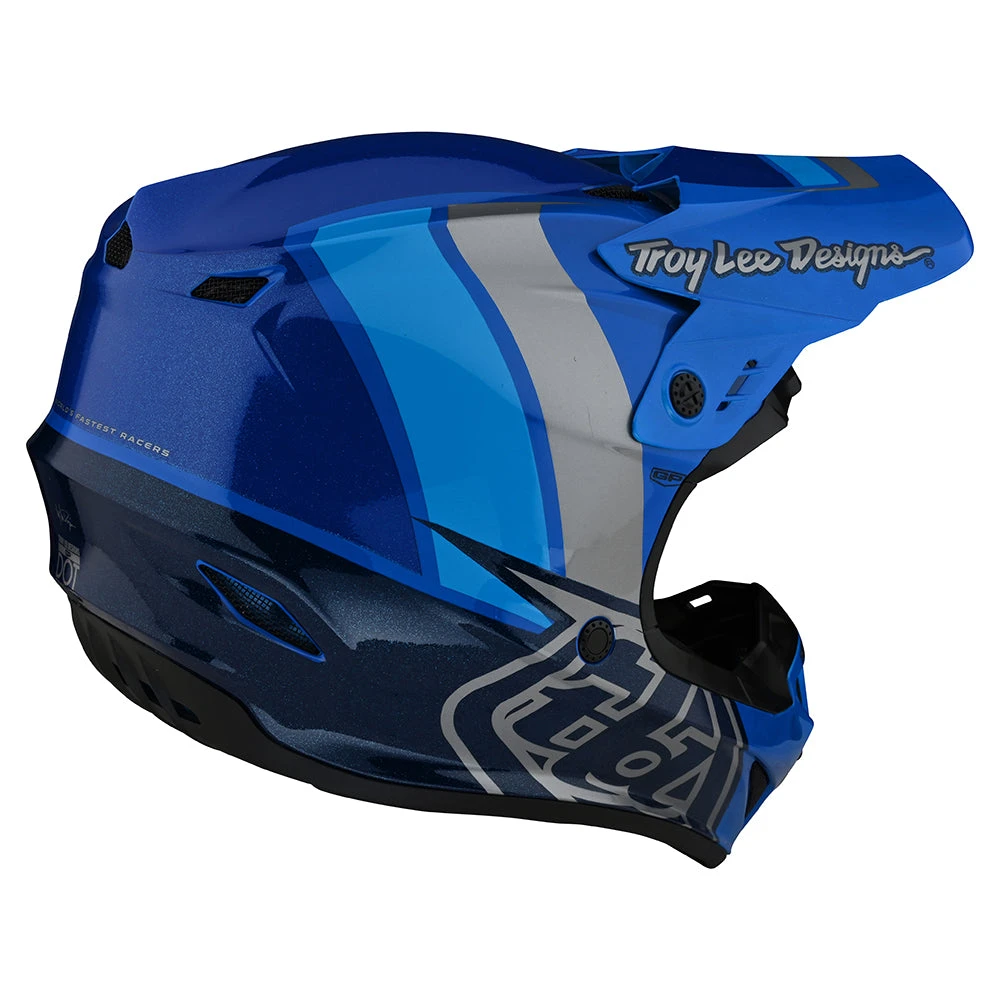 Troy Lee Designs GP Helmet Nova Blue - Image 4