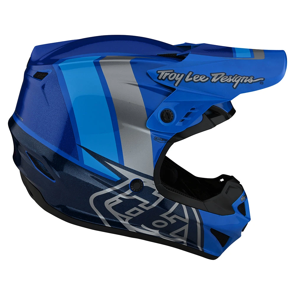 Troy Lee Designs Youth GP Helmet Nova Blue - Image 5