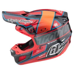 Troy Lee Designs SE5 Carbon Helmet W/MIPS Team Red