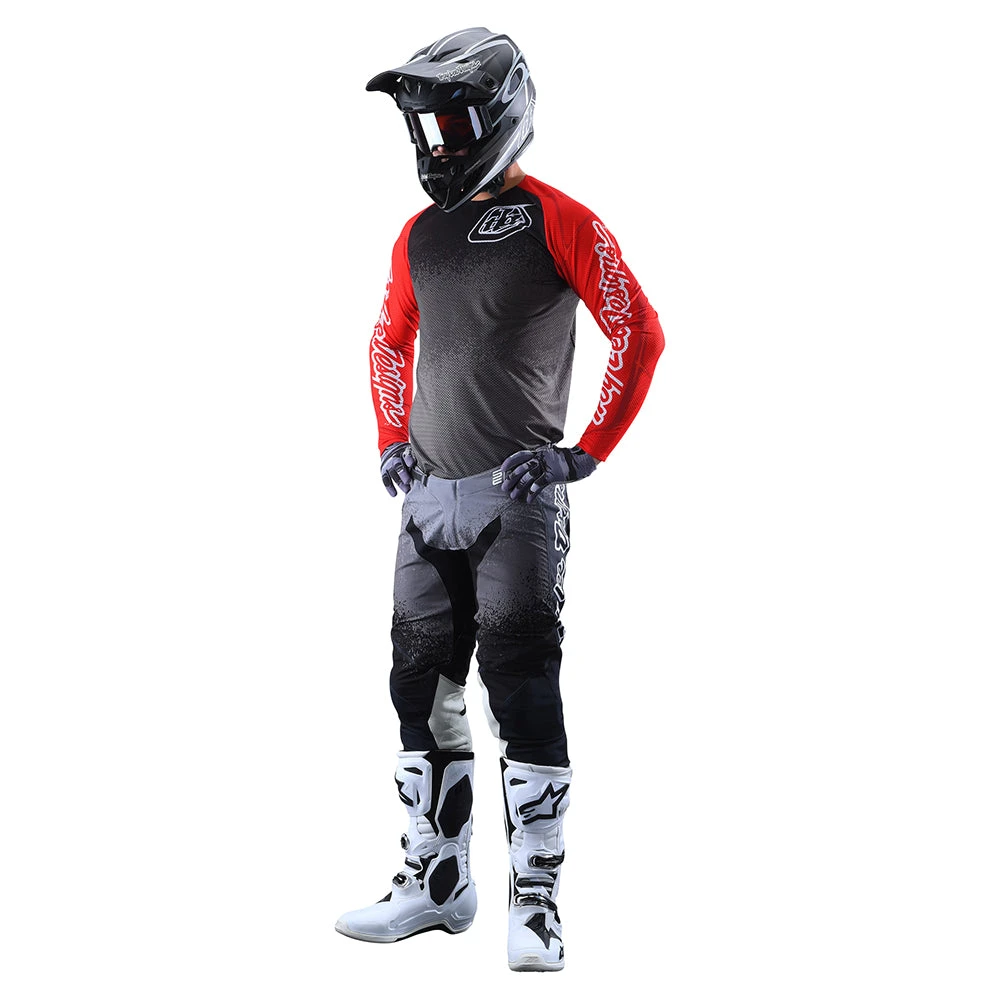 Troy Lee Designs SE Pro Air Jersey Webstar Black / Gray - Image 4