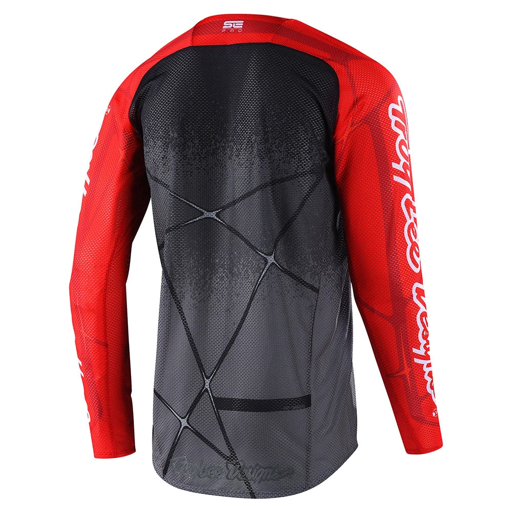 Troy Lee Designs SE Pro Air Jersey Webstar Black / Gray - Image 3