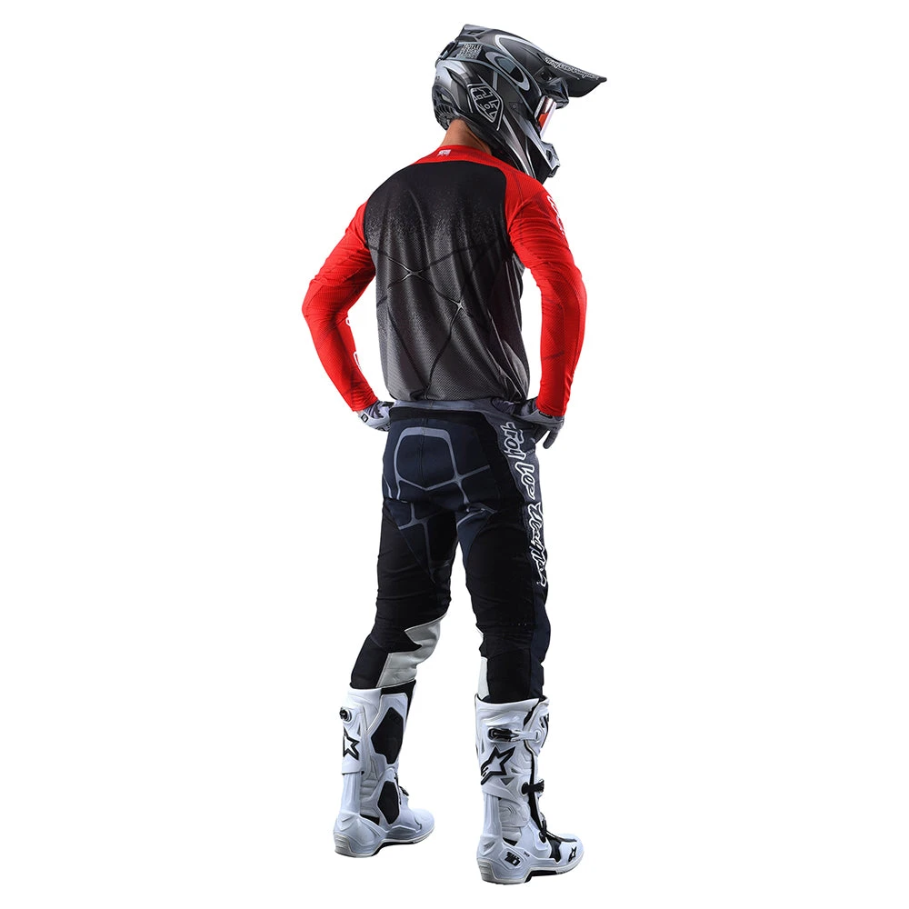 Troy Lee Designs SE Pro Air Jersey Webstar Black / Gray - Image 5