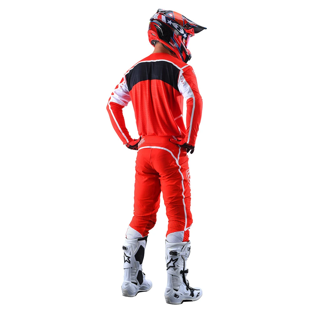 Troy Lee Designs SE Ultra Pant Lines Red / White - Image 5