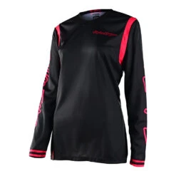 Troy Lee Designs Womens GP Jersey Mono Black / Flo Red