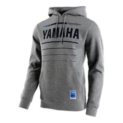 Troy Lee Designs Pullover Hoodie TLD Yamaha OW22 Heather Gray