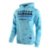 Troy Lee Designs Pullover Hoodie TLD Yamaha XT22 Cyan