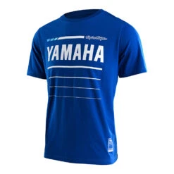 Troy Lee Designs Short Sleeve Tee TLD Yamaha OW22 Blue