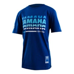 Troy Lee Designs Youth Short Sleeve Tee TLD Yamaha XT22 Blue