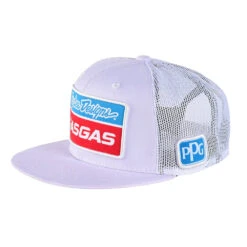 Troy Lee Designs Snapback Hat TLD GasGas Team White