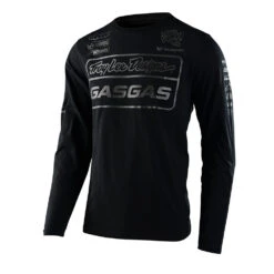 Troy Lee Designs Long Sleeve Tee TLD GasGas Team Black