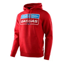 Troy Lee Designs Pullover Hoodie TLD GasGas Team Stock Red Heather