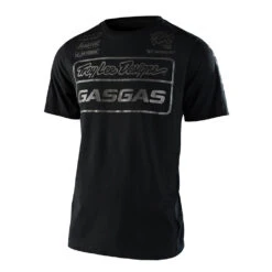 Troy Lee Designs Short Sleeve Tee TLD GasGas Team Black Reflective