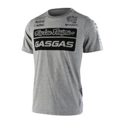 Troy Lee Designs Short Sleeve Tee TLD GasGas Team Heather Gray