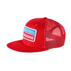 Troy Lee Designs Youth Snapback Hat TLD GasGas Team Stock Red