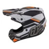 Troy Lee Designs GP Helmet Apex Gray / Orange