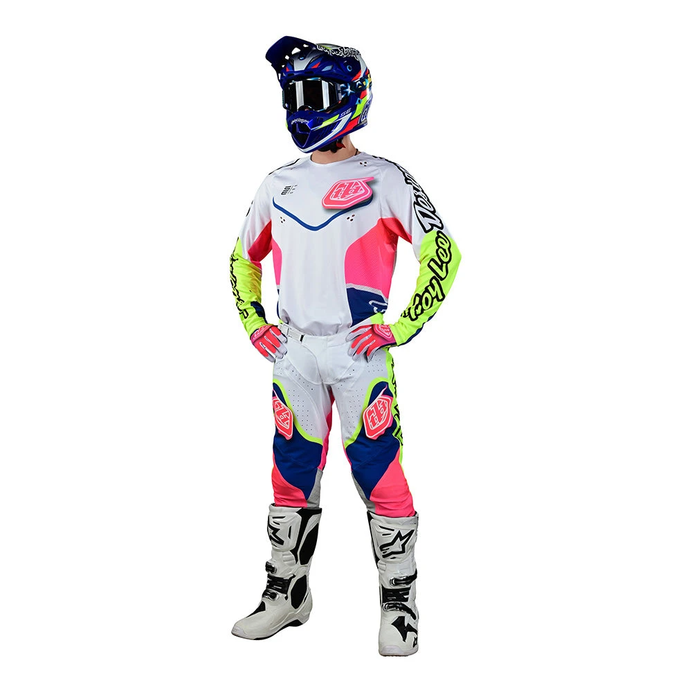 Troy Lee Designs SE Pro Pant Radian White / Multi - Image 2