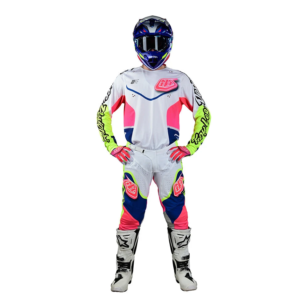 Troy Lee Designs SE Pro Pant Radian White / Multi - Image 4