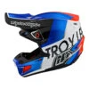 Troy Lee Designs SE5 Composite Helmet W/MIPS Qualifier White / Blue