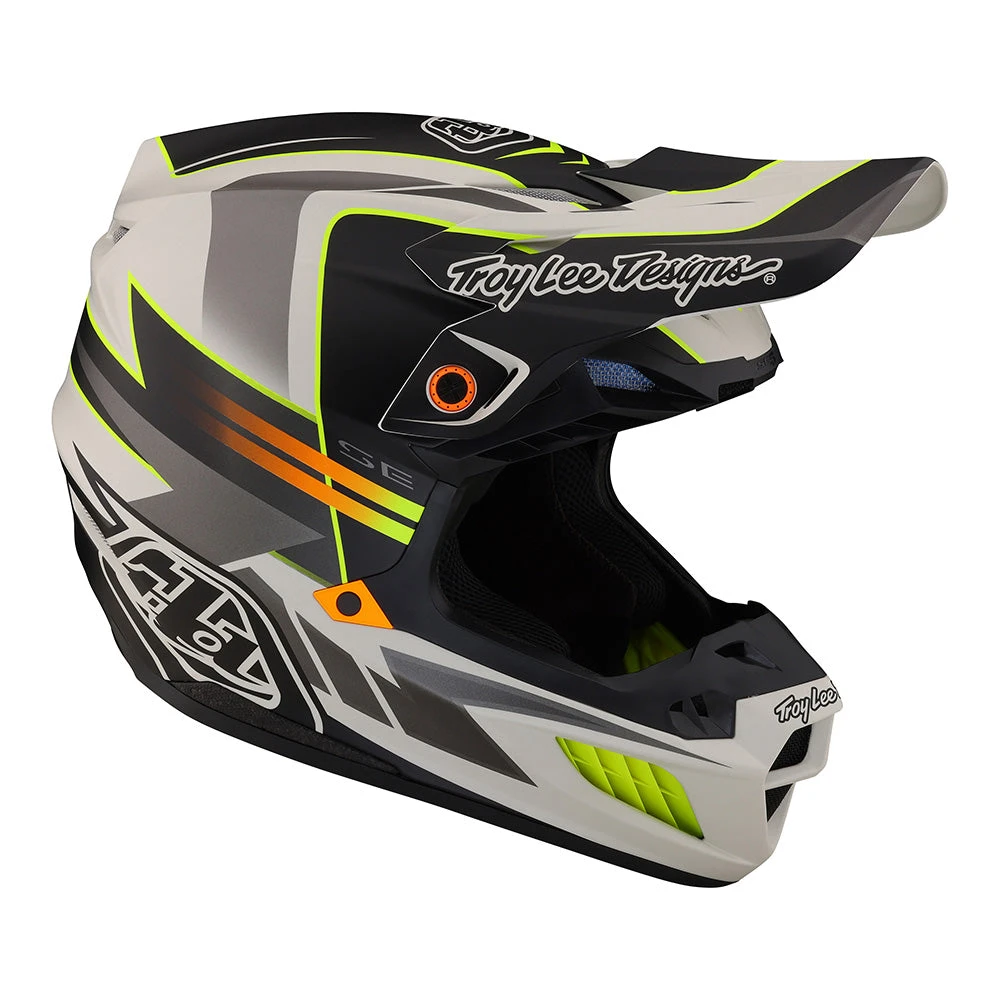 Troy Lee Designs SE5 Composite Helmet W/MIPS Saber Fog - Image 6