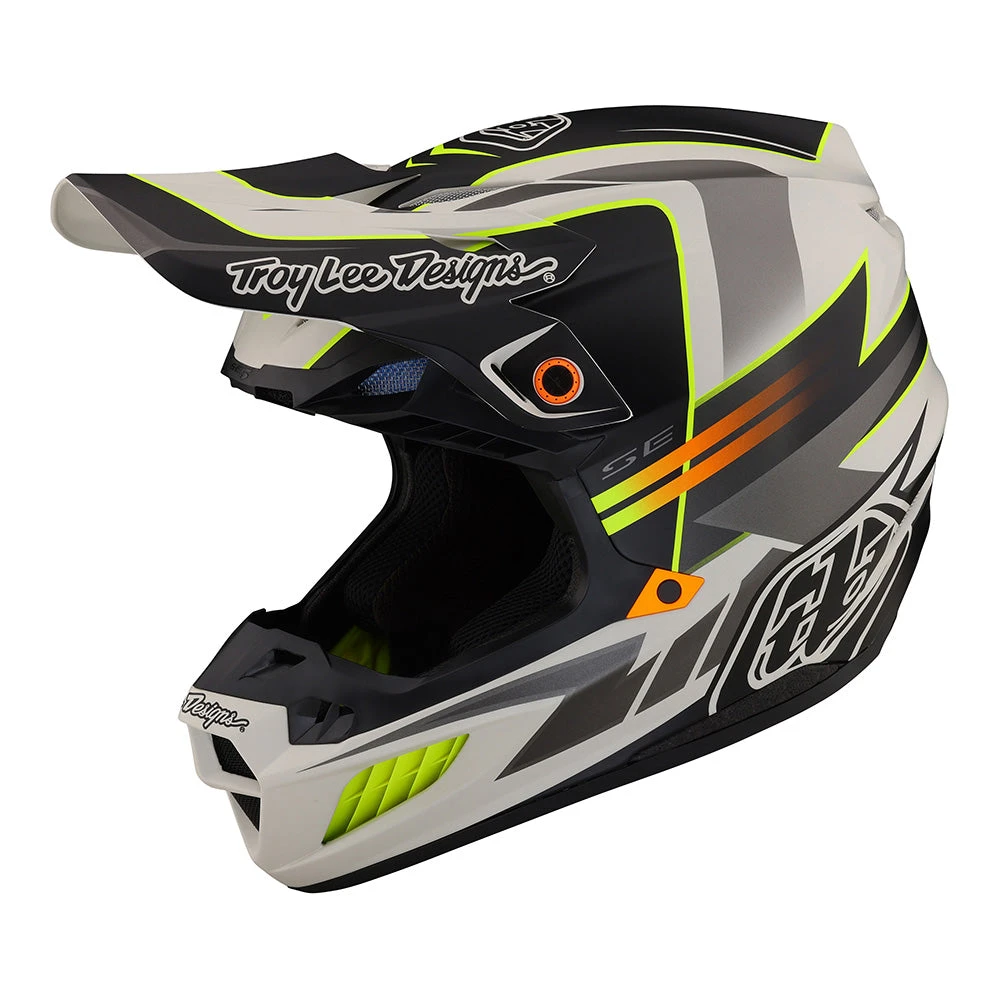 Troy Lee Designs SE5 Composite Helmet W/MIPS Saber Fog - Image 7
