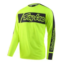 Troy Lee Designs SE Pro Air Jersey Vox Flo Yellow
