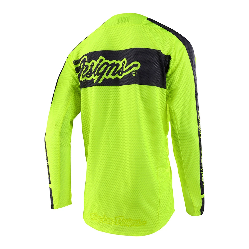 Troy Lee Designs SE Pro Air Jersey Vox Flo Yellow - Image 3