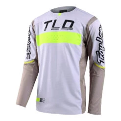 Troy Lee Designs SE Pro Jersey Grid Fog / Flo Yellow