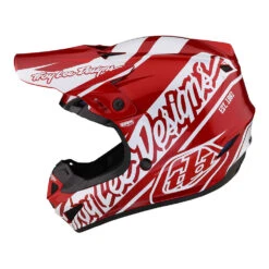 Troy Lee Designs Youth GP Helmet Slice Red / White