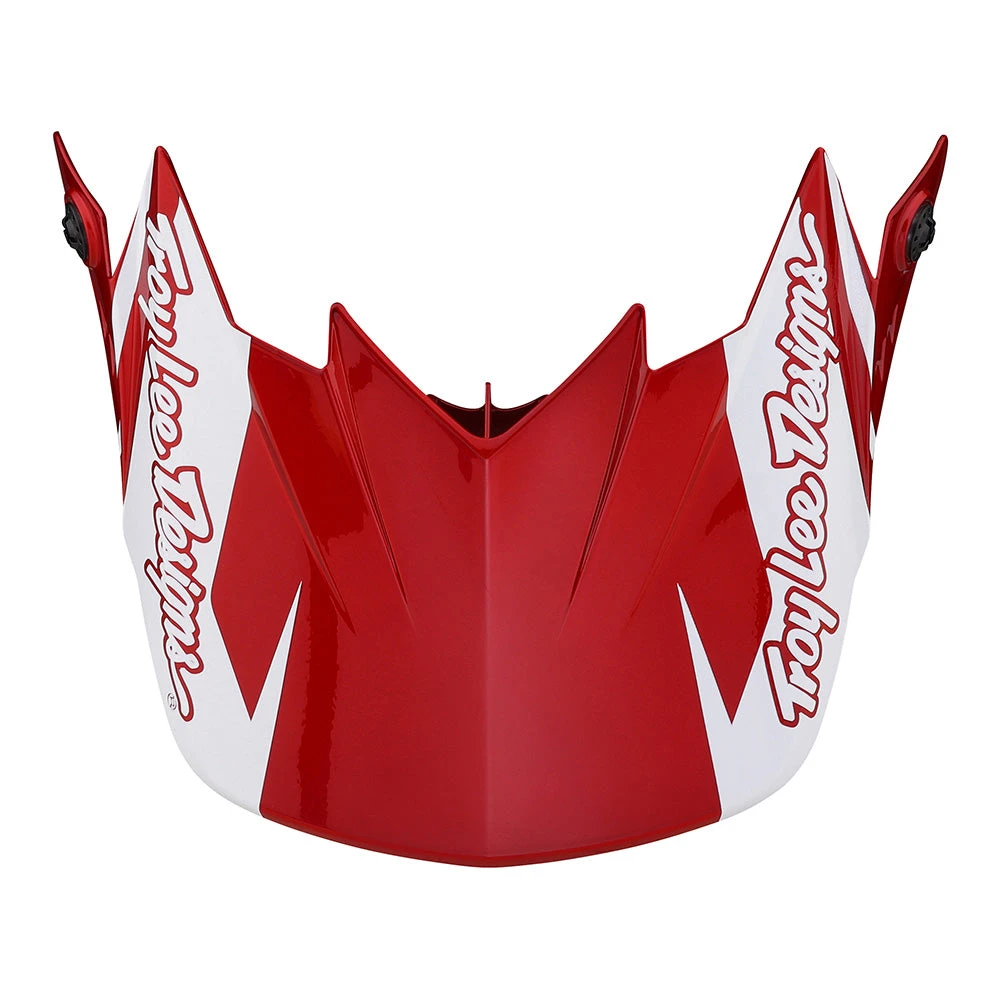 Troy Lee Designs Youth GP Helmet Slice Red / White - Image 9