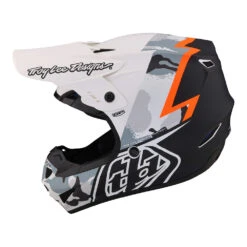Troy Lee Designs Youth GP Helmet Volt Camo White