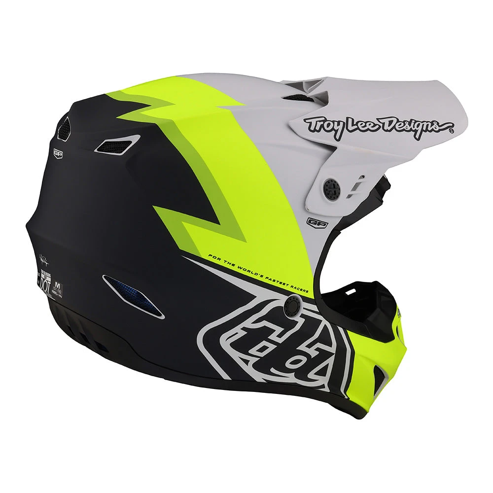 Troy Lee Designs Youth GP Helmet Volt Fog - Image 4