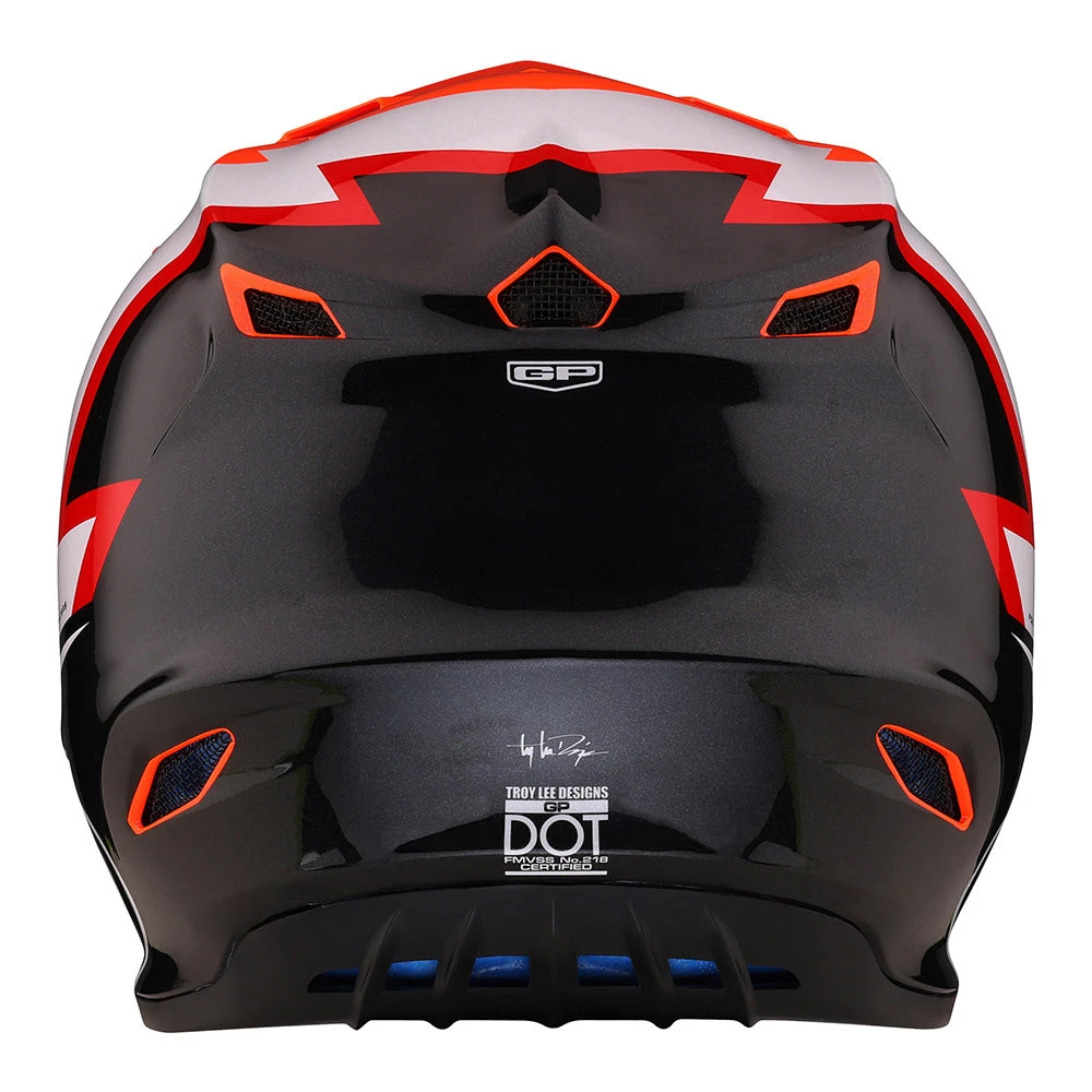 Troy Lee Designs Youth GP Helmet Volt Orange - Image 3