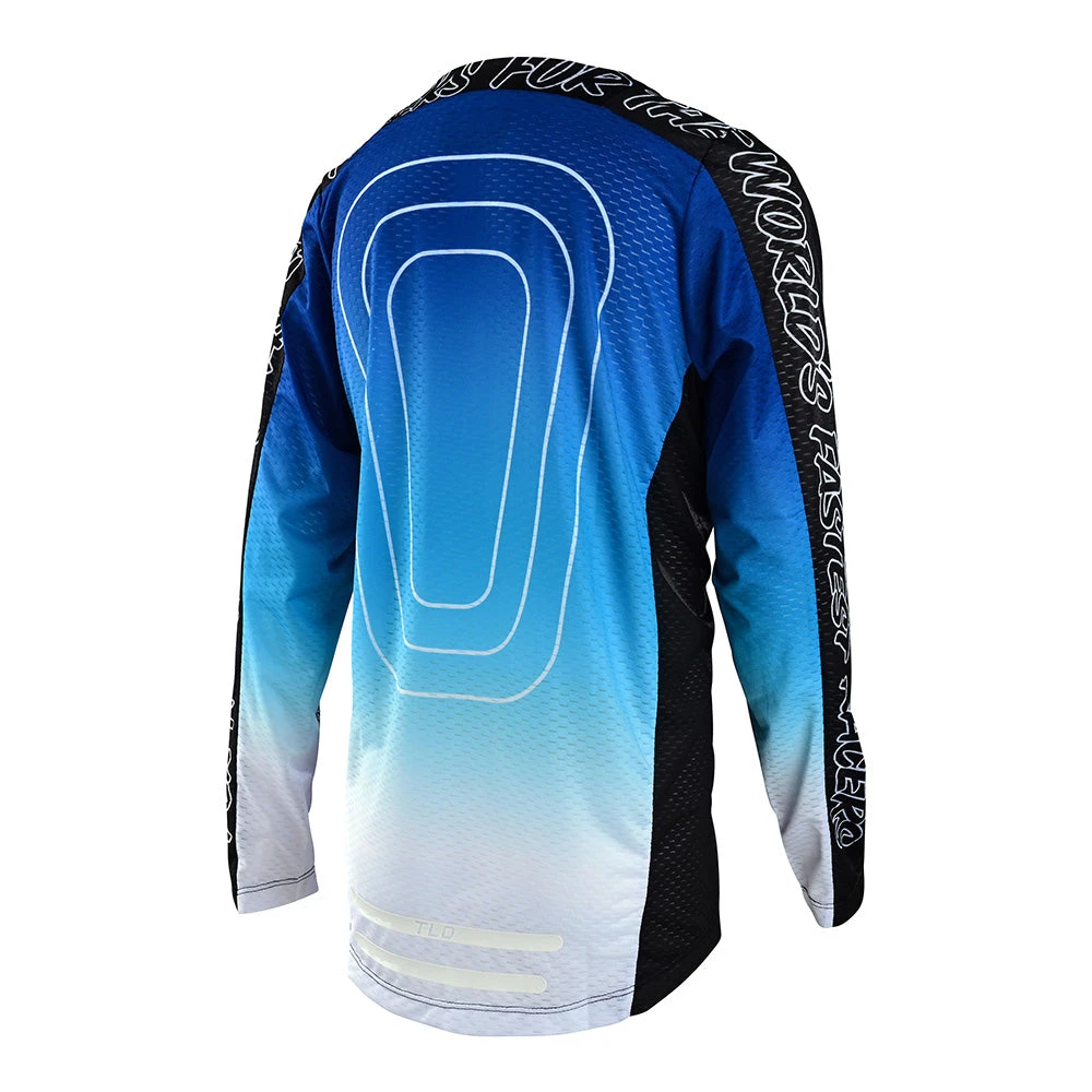 Troy Lee Designs Youth GP Pro Air Jersey Richter Black / Blue - Image 2
