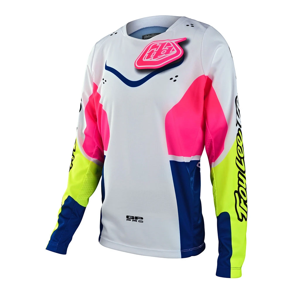 Troy Lee Designs Youth GP Pro Jersey Radian White / Multi