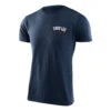 Short Sleeve Tee Troy Lee Designs Bolt Navy Heather
